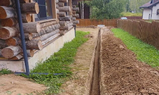 Ручная копка траншей в Уфе - цена от 926 руб. - 2Землекопа-Уфа